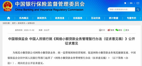 網絡小貸迎嚴監管 未經批準不得跨省展業 全國經營門檻50億起